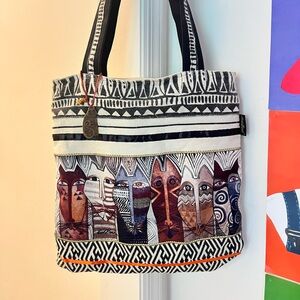 Laurel Burch Medium Cats Tote